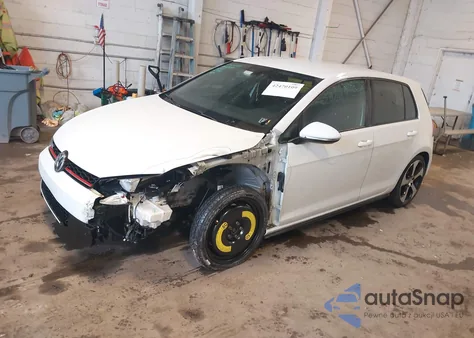 2018 Volkswagen Golf Gti 2.0T Autobahn/2.0T S/2.0T Se из США, поврежденный, VIN 3VW547AU3JM252325